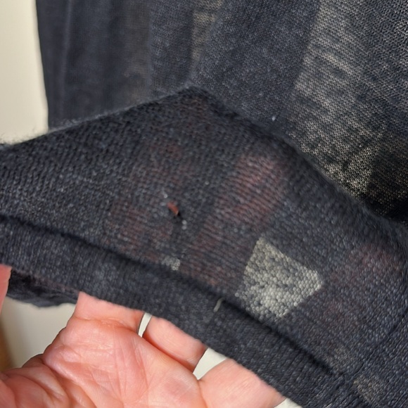 Talbots Black and White Cardigan - Picture 14 of 15